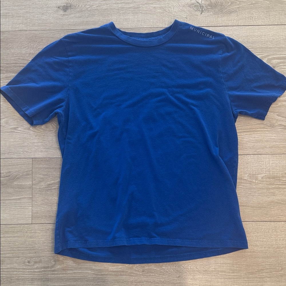 Men's Cobalt Blue Short Sleeve Tee